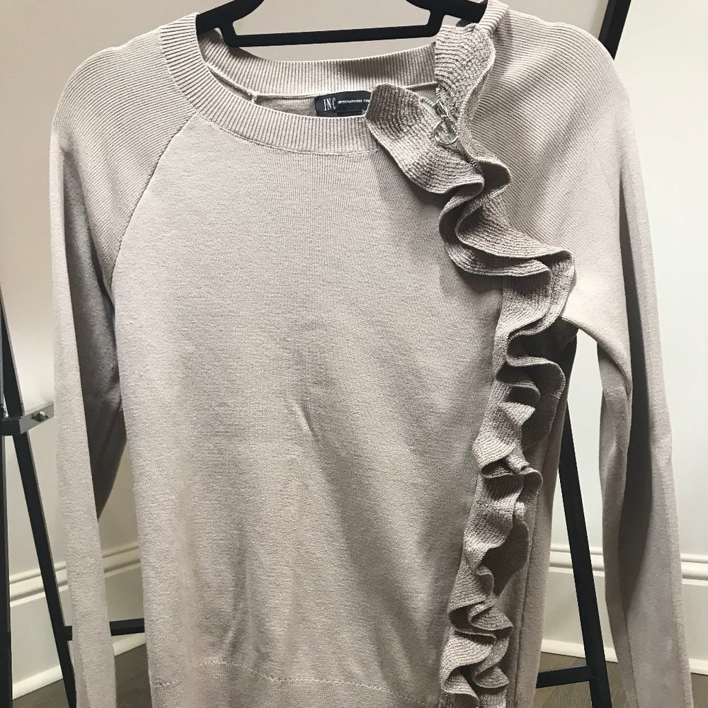 INC gray shirt in size S